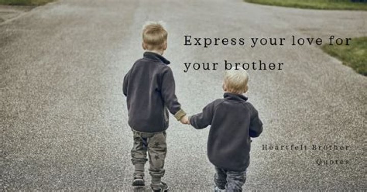 What is an example of brotherly love?