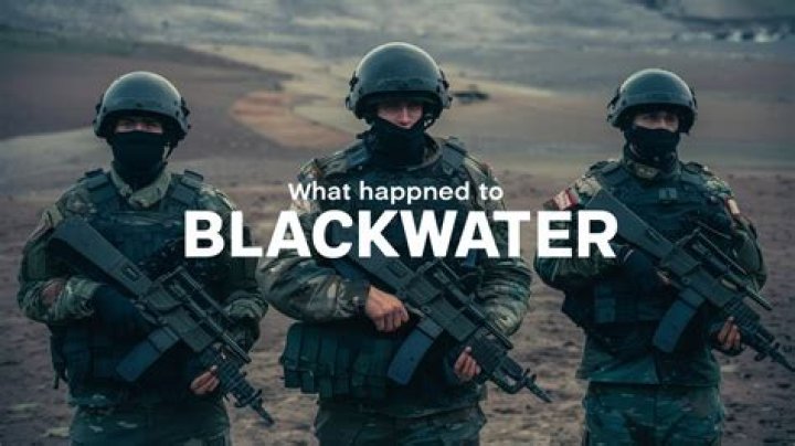 What is Blackwater called today?