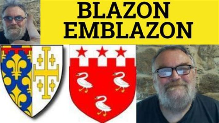 What is blazon mean?