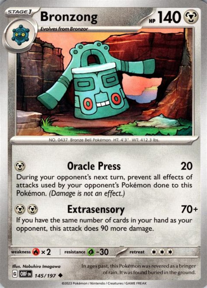 What is Bronzong good for?
