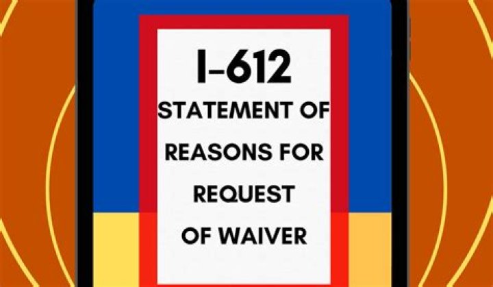 What is I-612 waiver?