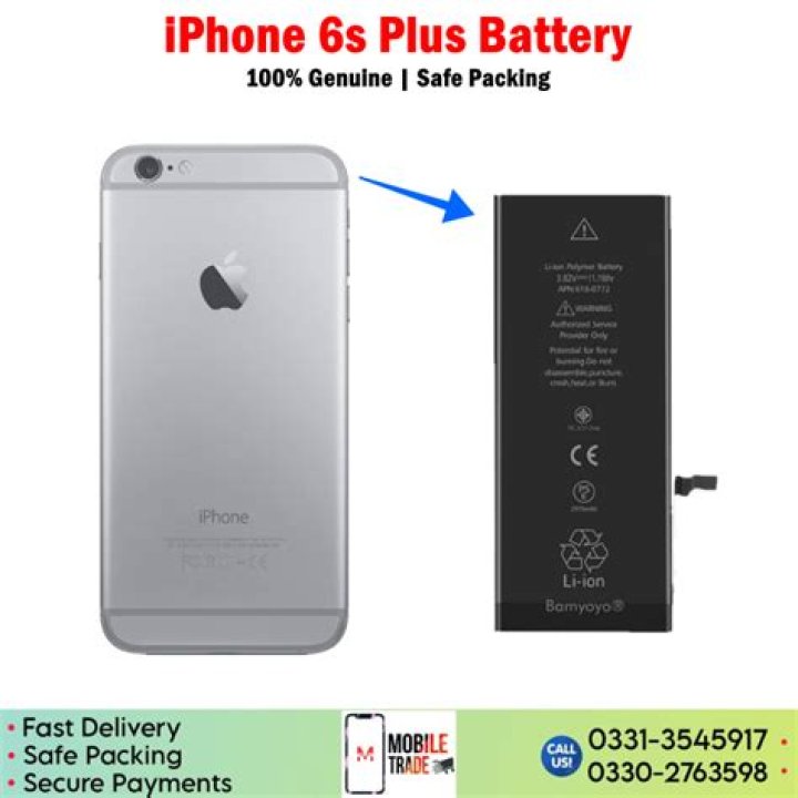 What is iPhone 6s plus battery capacity?
