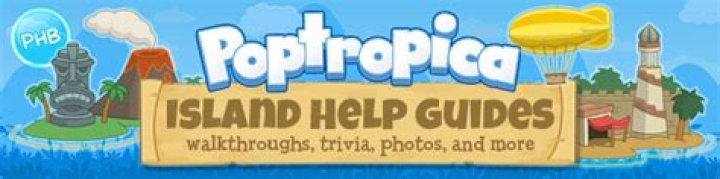 What is Island help walkthroughs Poptropica?