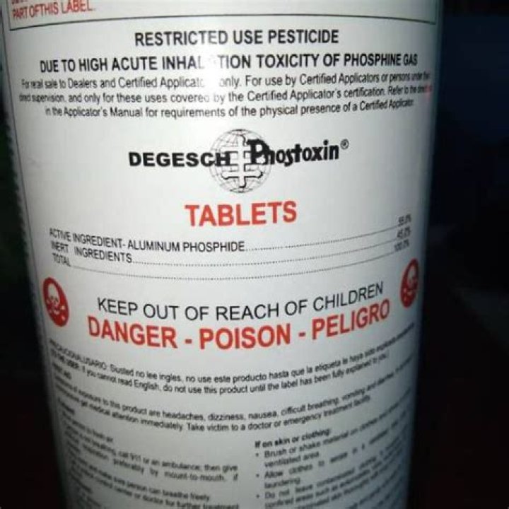 What is phostoxin used for?