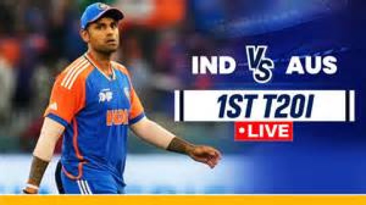 What is score Ind vs Aus today?