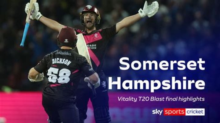 What is Somerset t20 team called?