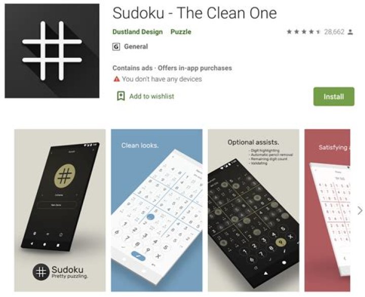 What is the best sudoku app for PC?