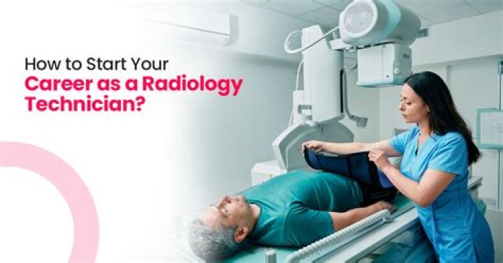 What is the career path for radiology technician?