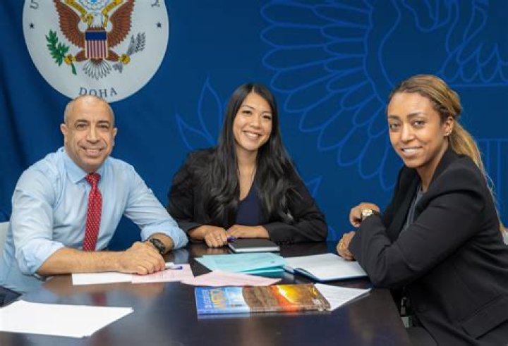 What is the consular section of an embassy?