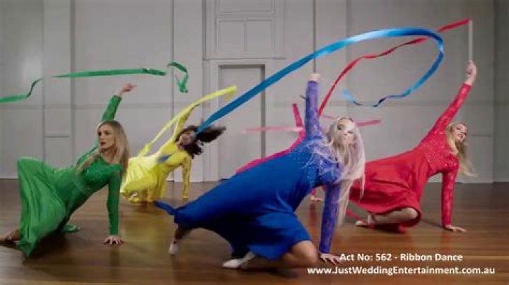What is the dance with ribbons called?