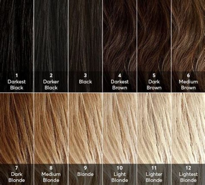 What is the difference between N and NN in hair color?
