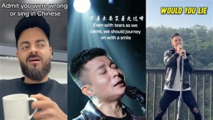 What is the famous Chinese song on TikTok?