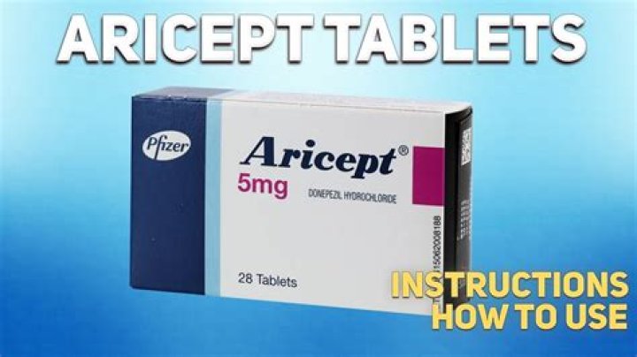 What is the medicine Aricept used for?