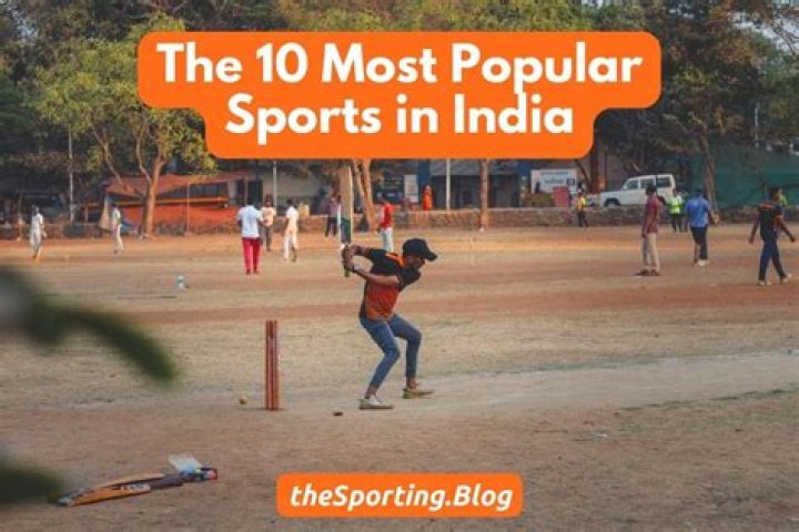 What is the popular sport in India?