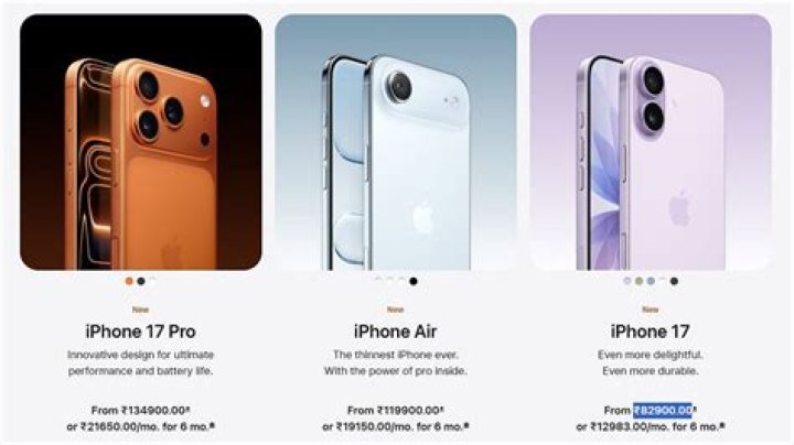 What is the price of Iphone 3?