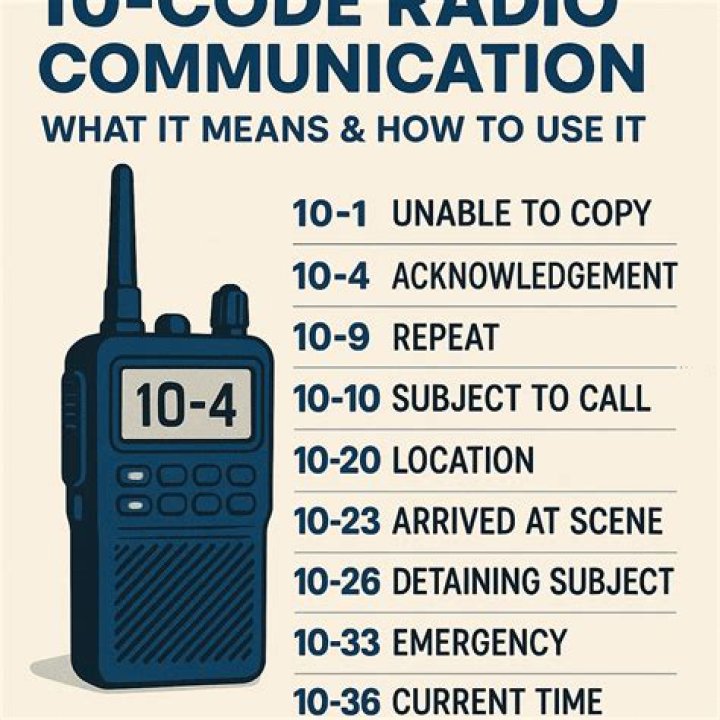 What is the radio code 10 12?