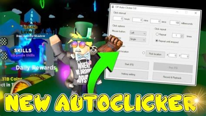 What is the real GS auto clicker?