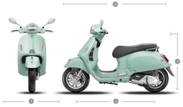 What is the weight of Vespa?