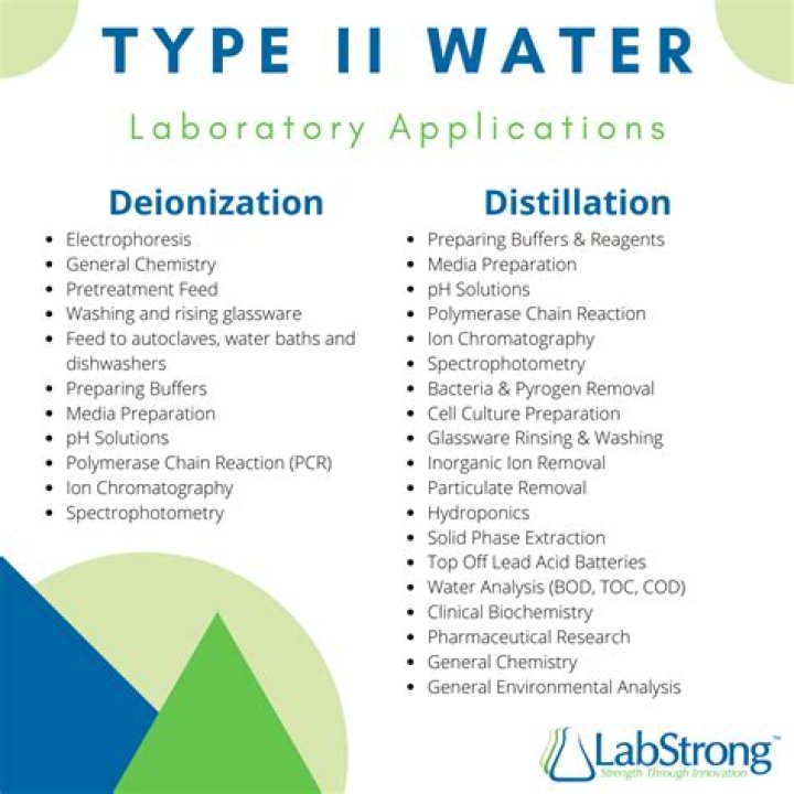 What is Type 2 lab water?