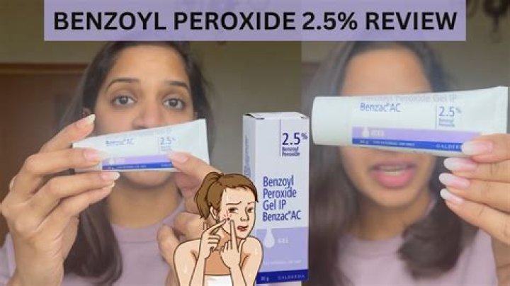 What spot cream has benzoyl peroxide in it?