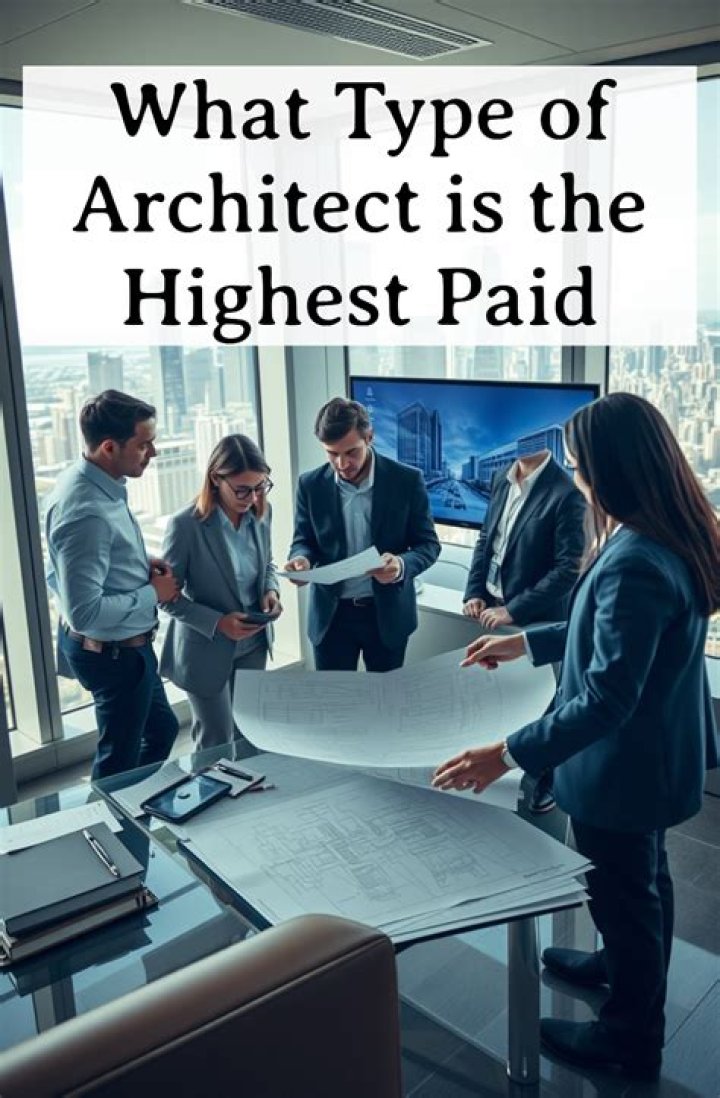 What type of architect is highest paid?