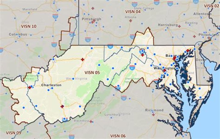 What VISN is Baltimore VA?
