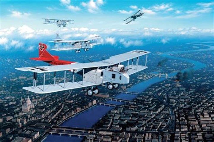 What was the biggest bomber of ww1?