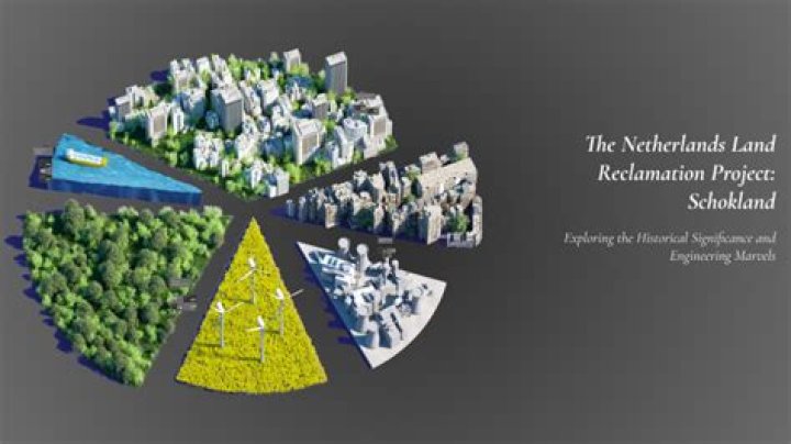 What was the purpose of the schokland reclamation project?