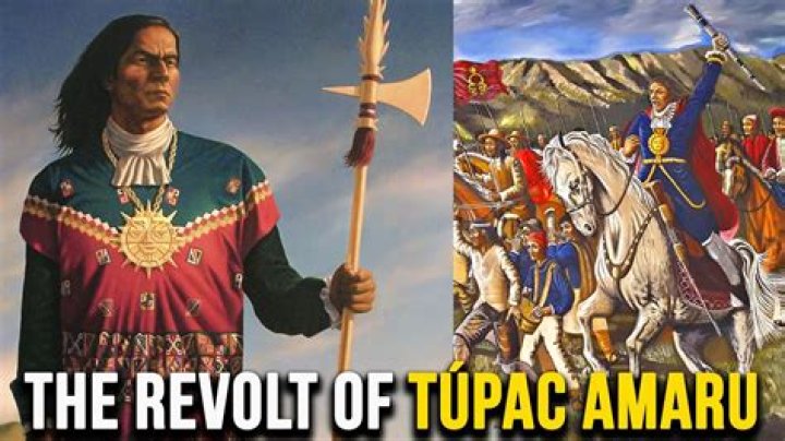 What was the Tupac Amaru revolt of 1780 1781?
