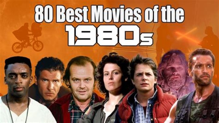 What were the top 5 movies in the 80s?