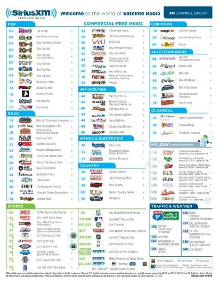 What XM channel is silk?