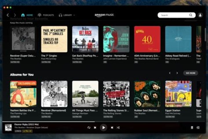 Where is my Amazon digital music library?