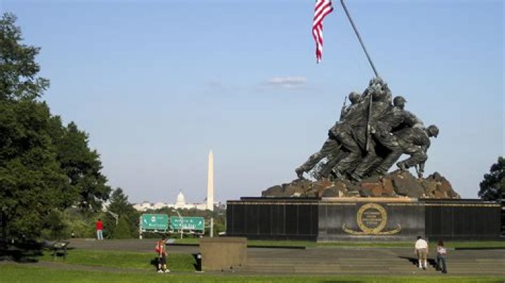 Where is the Marine Corps monument?