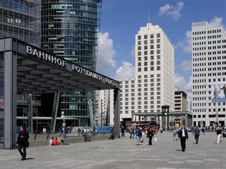 Who painted Potsdamer Platz?