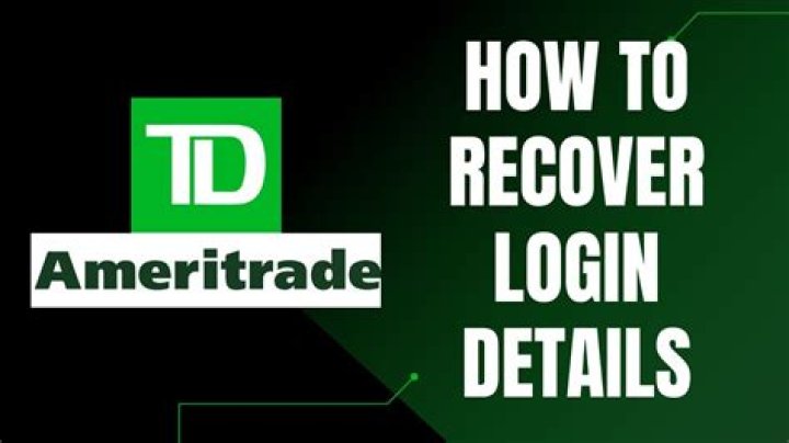 Why does Ameritrade login fail?